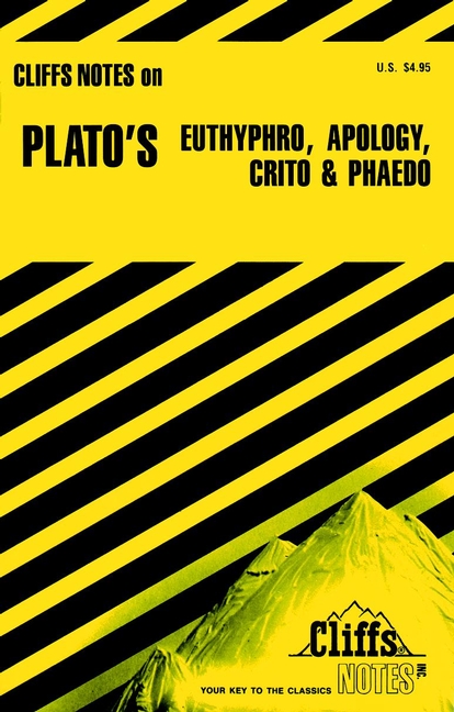 Cover image for CliffsNotes Euthyphro, Apology, Crito and Phaedo